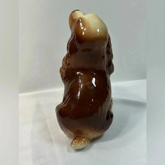 Vintage Royal Copley Cocker Spaniel/Glazed Porcelain. - Picture 7 of 10
